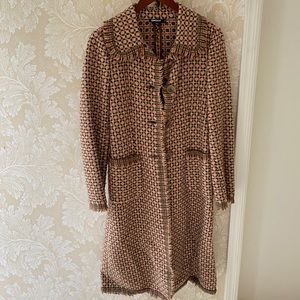DKNY Tweed like Blazer coat Vintage long